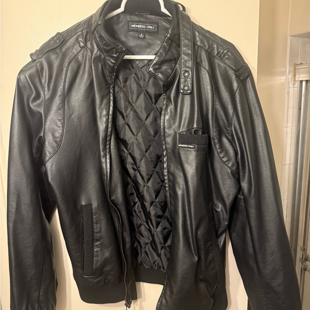 Members Only Black Men's Jacket